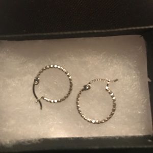 New sterling silver earrings
